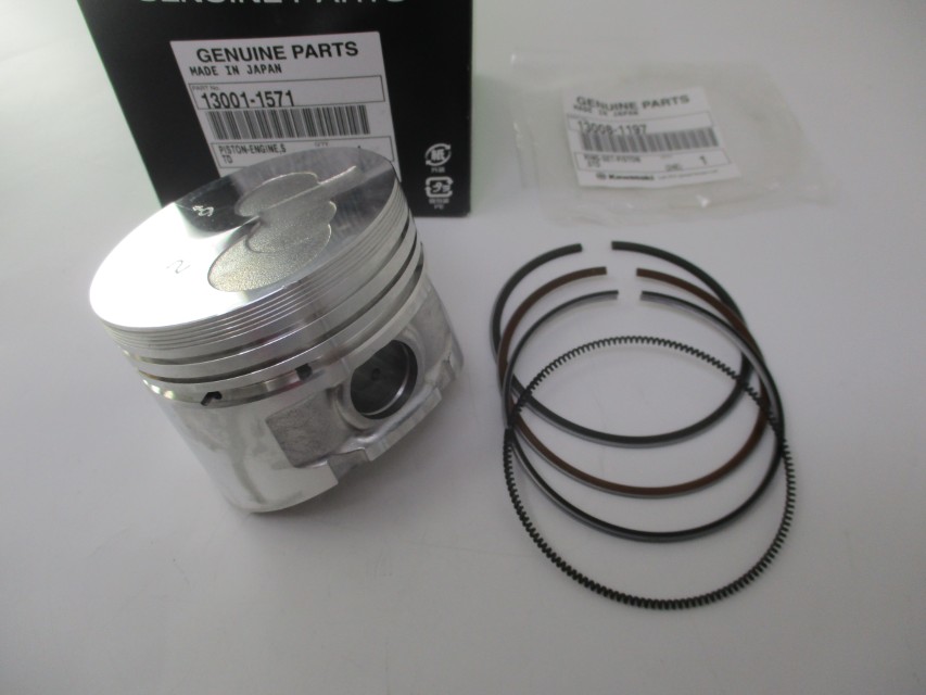 Genuine Kawasaki 13001-1571 13008-1197 Piston and Rings STD Standard Daihatsu DM950D - Image 5
