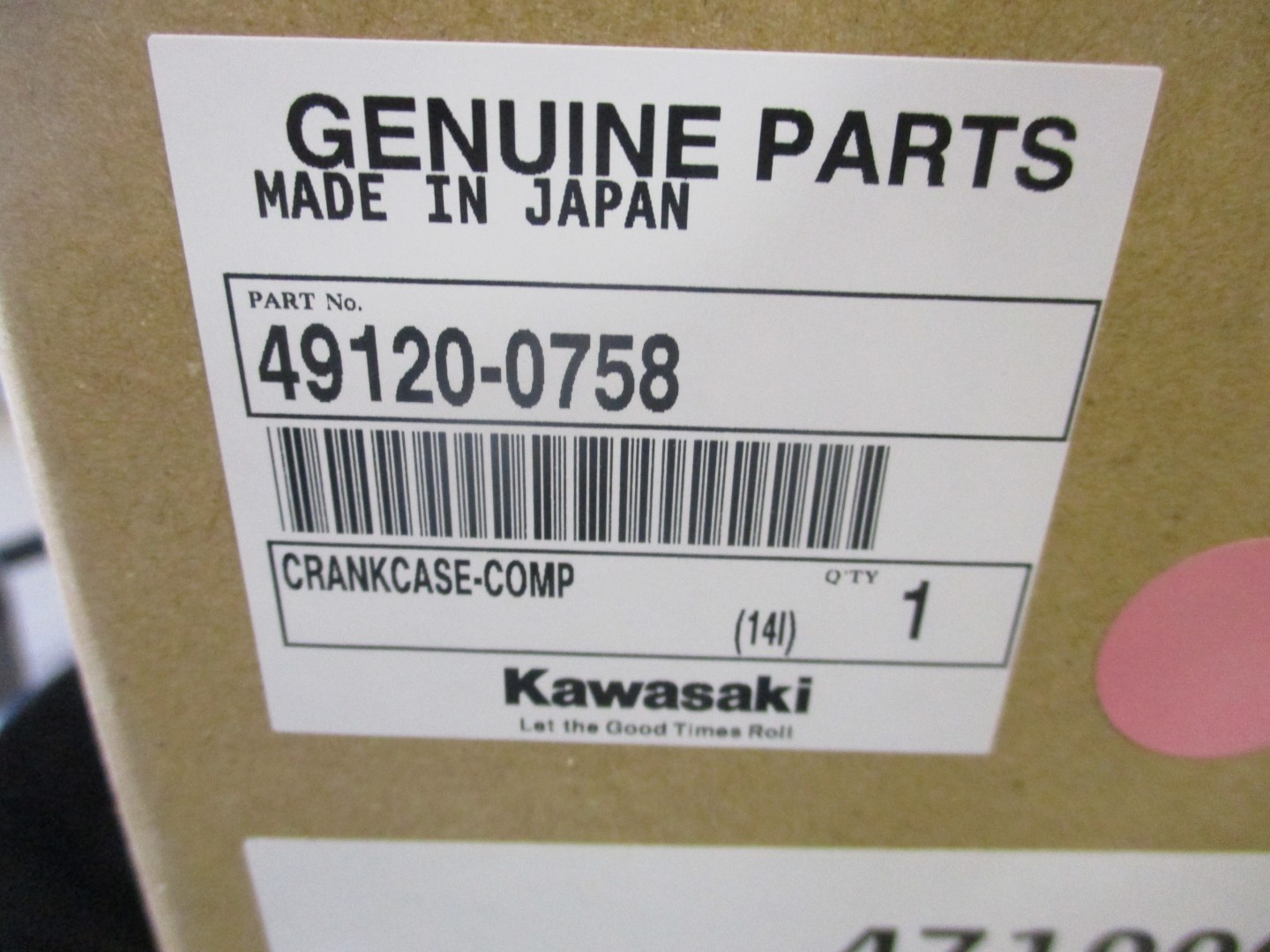 Genuine Kawasaki FE350D 49120-0758 Crankcase FE350 Club Car - Image 7
