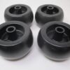 Aftermarket Bobcat 2721512 anti-scalp wheels 4-pack - four Oregon 72-161 compatible mower deck wheels