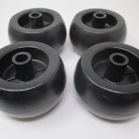 Aftermarket Bobcat 2721512 anti-scalp wheels 4-pack - four Oregon 72-161 compatible mower deck wheels